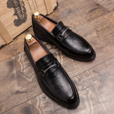 Premium Leather Business Loafers Shoes